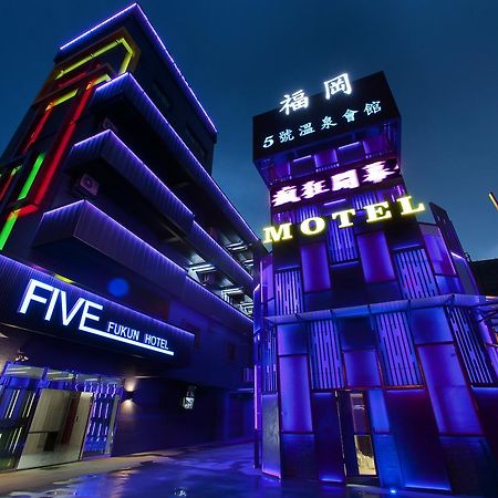 Fukun 5 Motel Jiaoxi Bagian luar foto