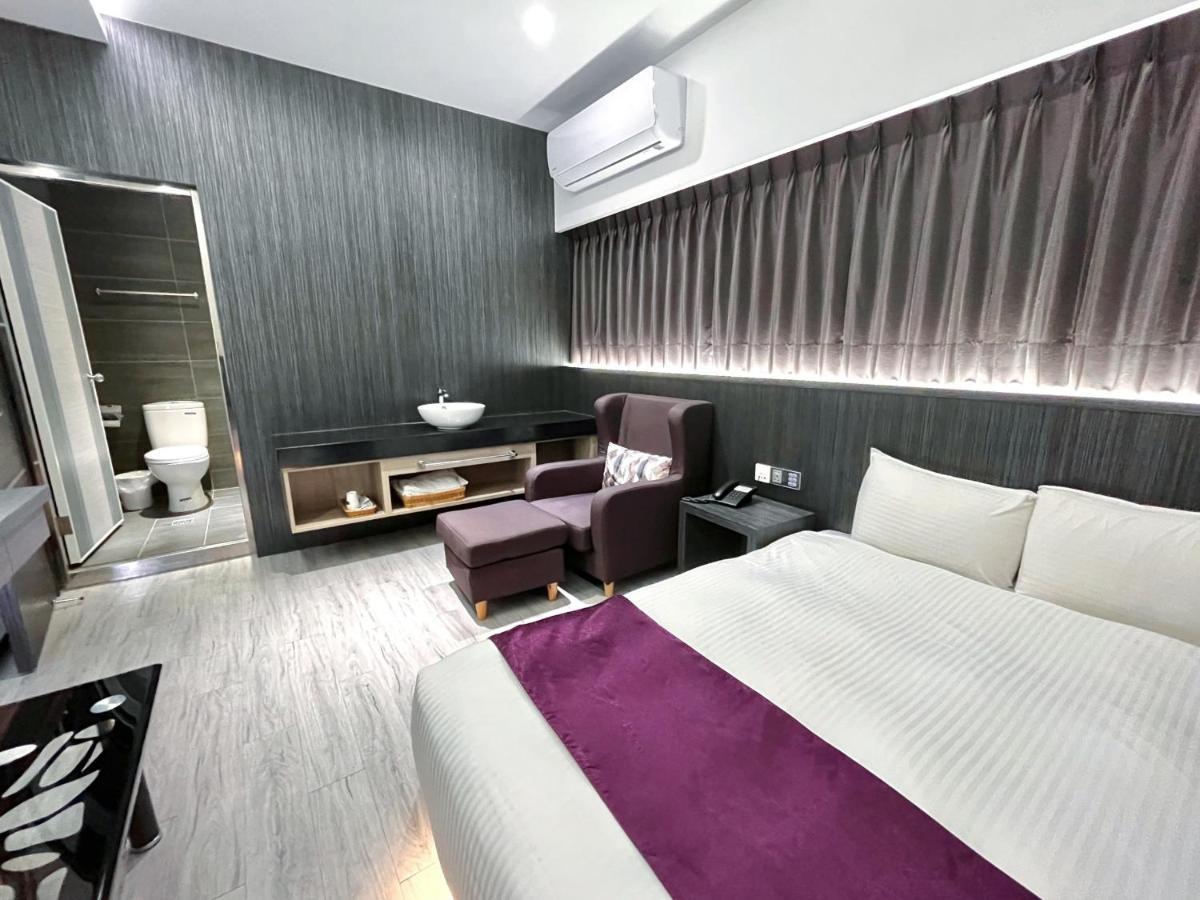 Fukun 5 Motel Jiaoxi Bagian luar foto