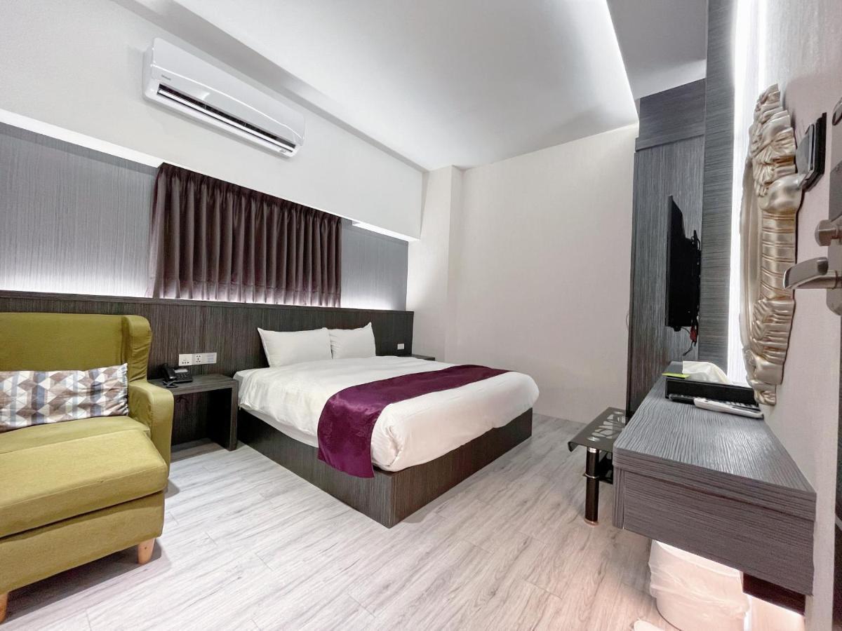 Fukun 5 Motel Jiaoxi Bagian luar foto