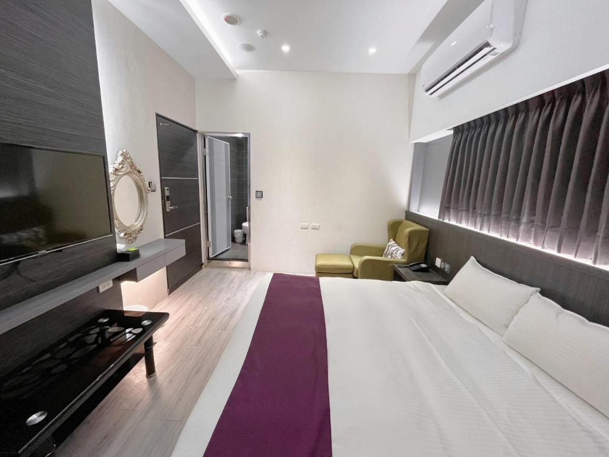 Fukun 5 Motel Jiaoxi Bagian luar foto