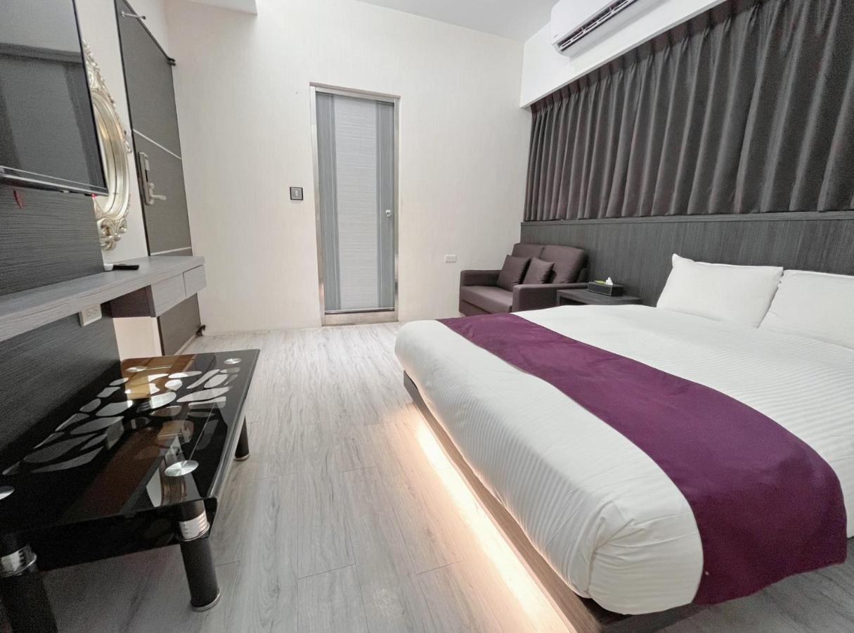 Fukun 5 Motel Jiaoxi Bagian luar foto
