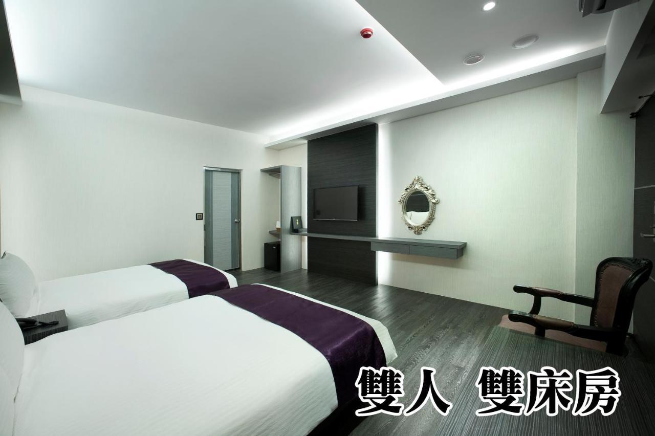 Fukun 5 Motel Jiaoxi Bagian luar foto