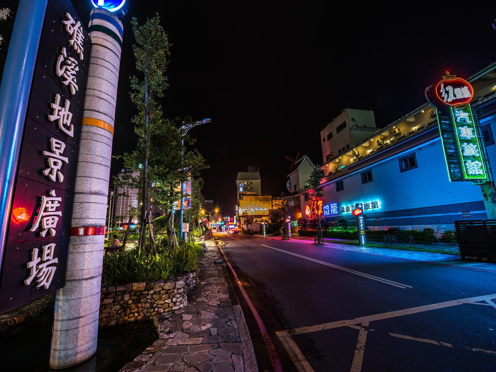 Fukun 5 Motel Jiaoxi Bagian luar foto