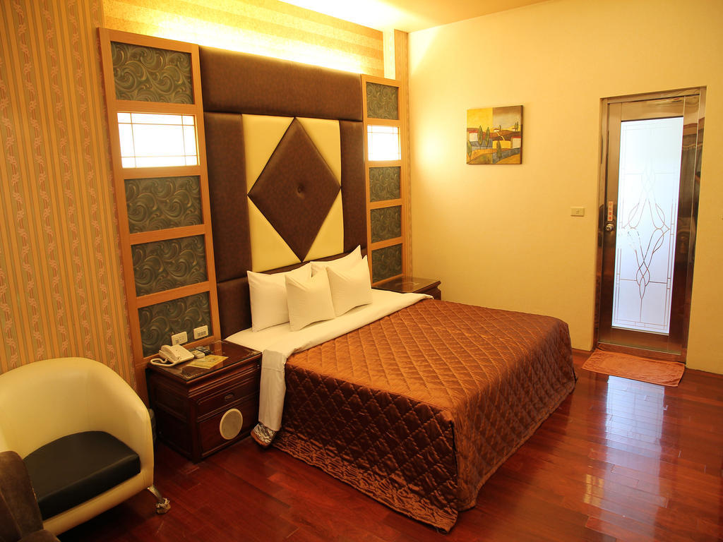 Fukun 5 Motel Jiaoxi Ruang foto
