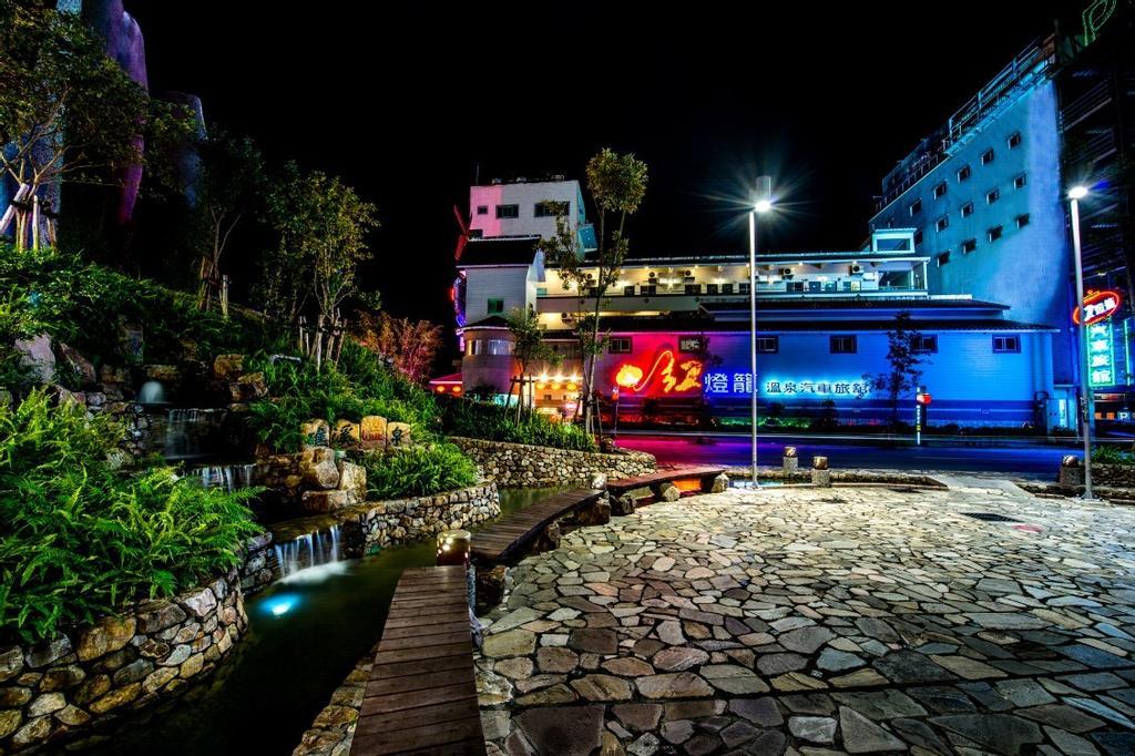 Fukun 5 Motel Jiaoxi Bagian luar foto