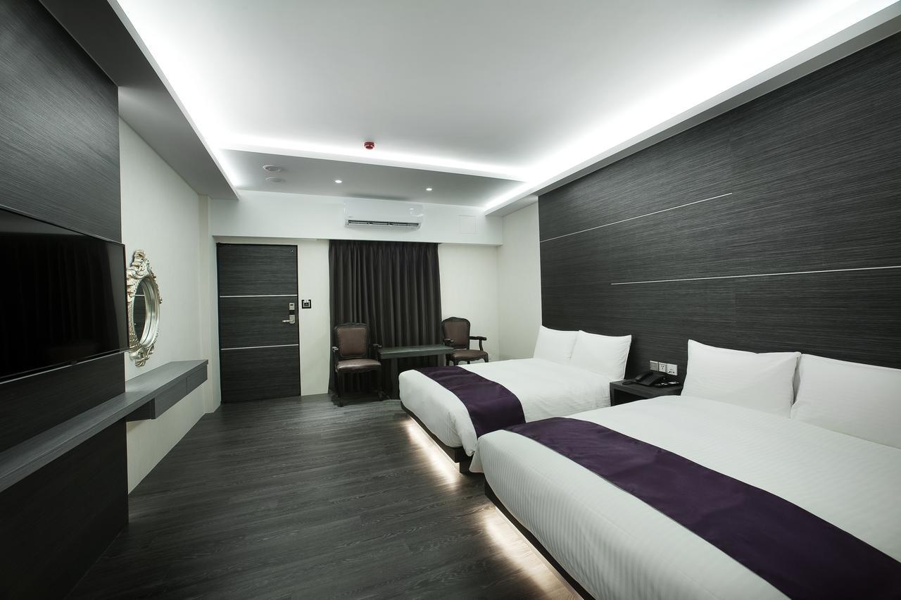 Fukun 5 Motel Jiaoxi Bagian luar foto
