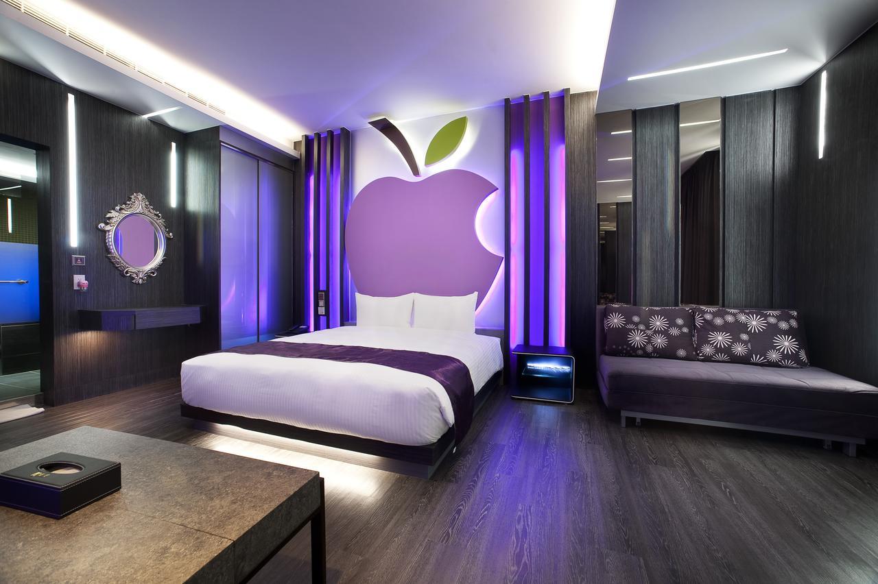 Fukun 5 Motel Jiaoxi Bagian luar foto