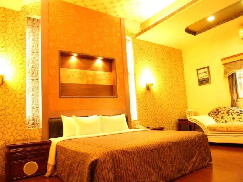Fukun 5 Motel Jiaoxi Bagian luar foto