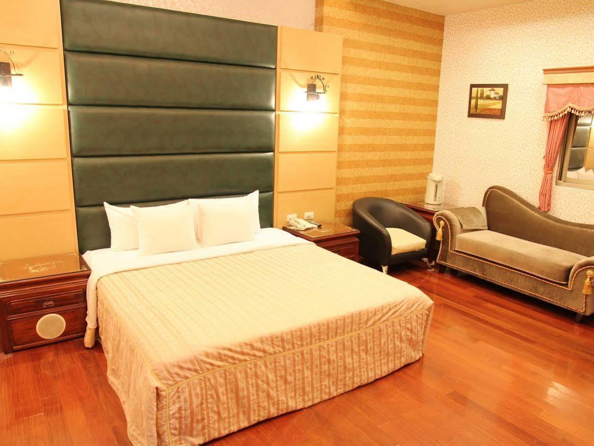 Fukun 5 Motel Jiaoxi Bagian luar foto