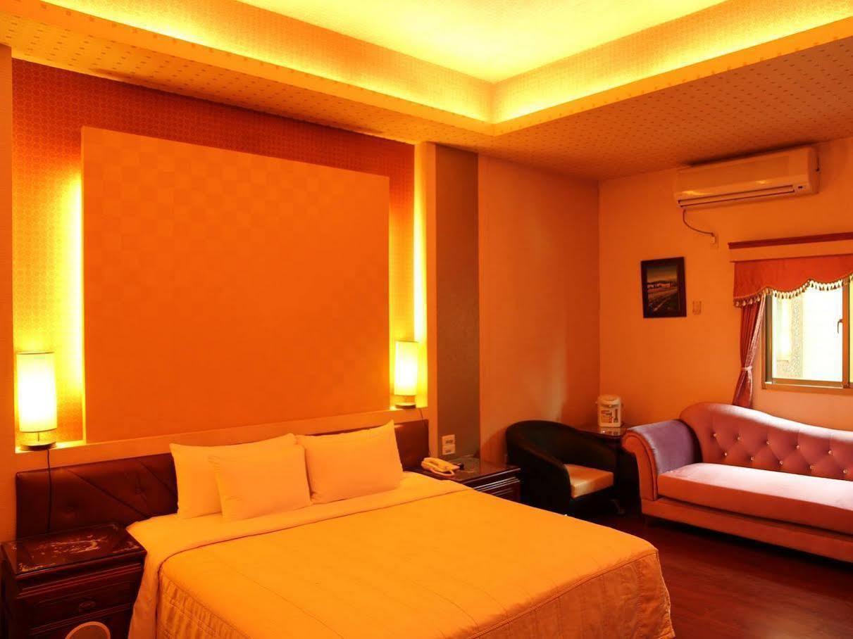 Fukun 5 Motel Jiaoxi Bagian luar foto
